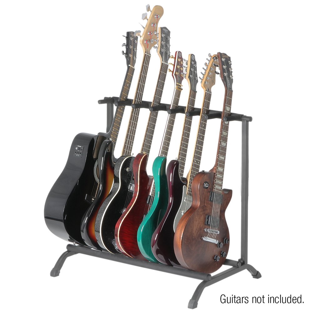  Adam Hall Stands SGS 407 - Multiple Guitar Stand for 7 guitars