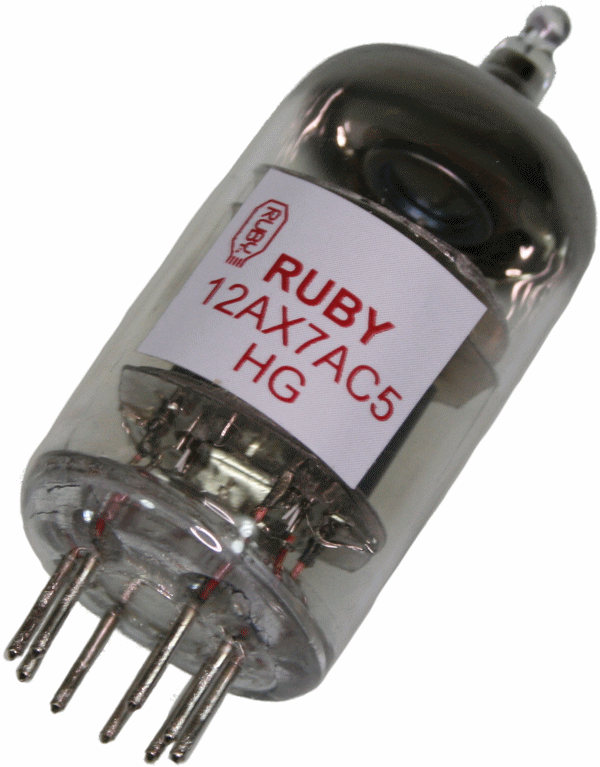   Ruby Tubes 12AX7AC5 HG