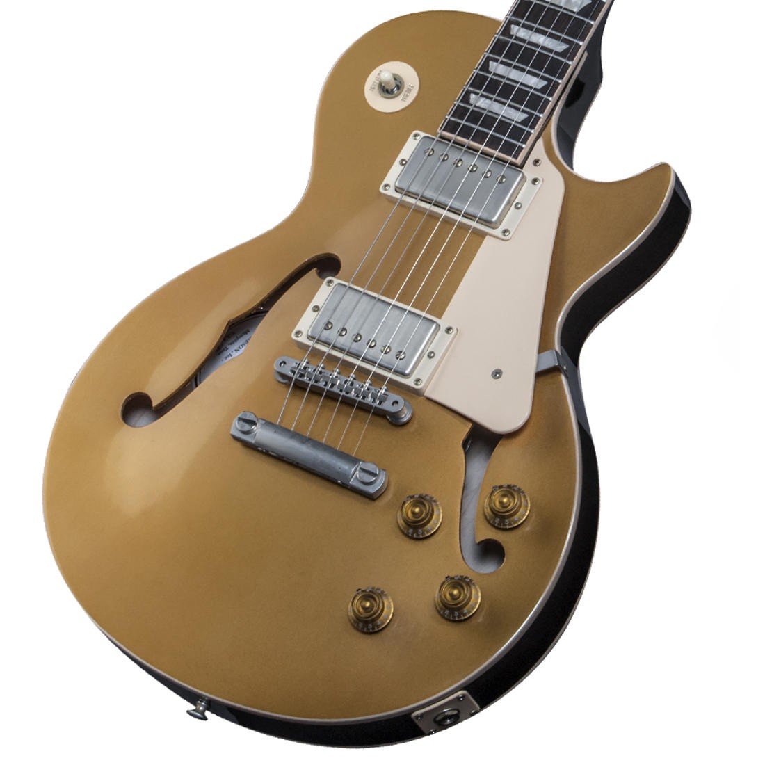 Полуакустическая электрогитара Gibson Memphis ES-Les Paul Gold Top VOS 2015
