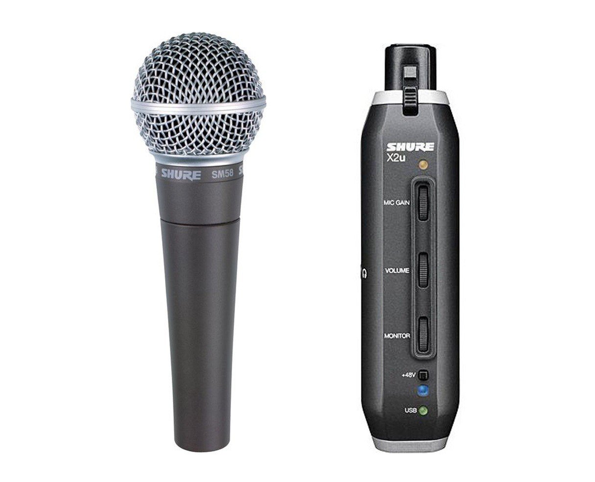 Вокальный микрофон Shure SM58-X2U