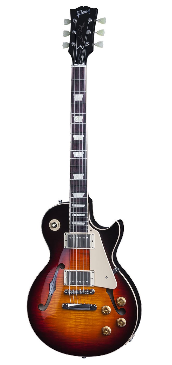 Полуакустическая электрогитара Gibson Memphis ES-LP 2015 Bourbon Burst