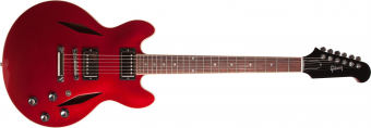 Полуакустическая электрогитара Gibson Customshop CS 336 Plain w/ Diamond f-holes Candy Apple Red