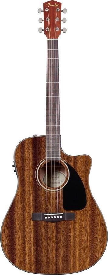 Акустическая гитара Fender CD-60CE All Mahogany, Rosewood Fingerboard, Natural