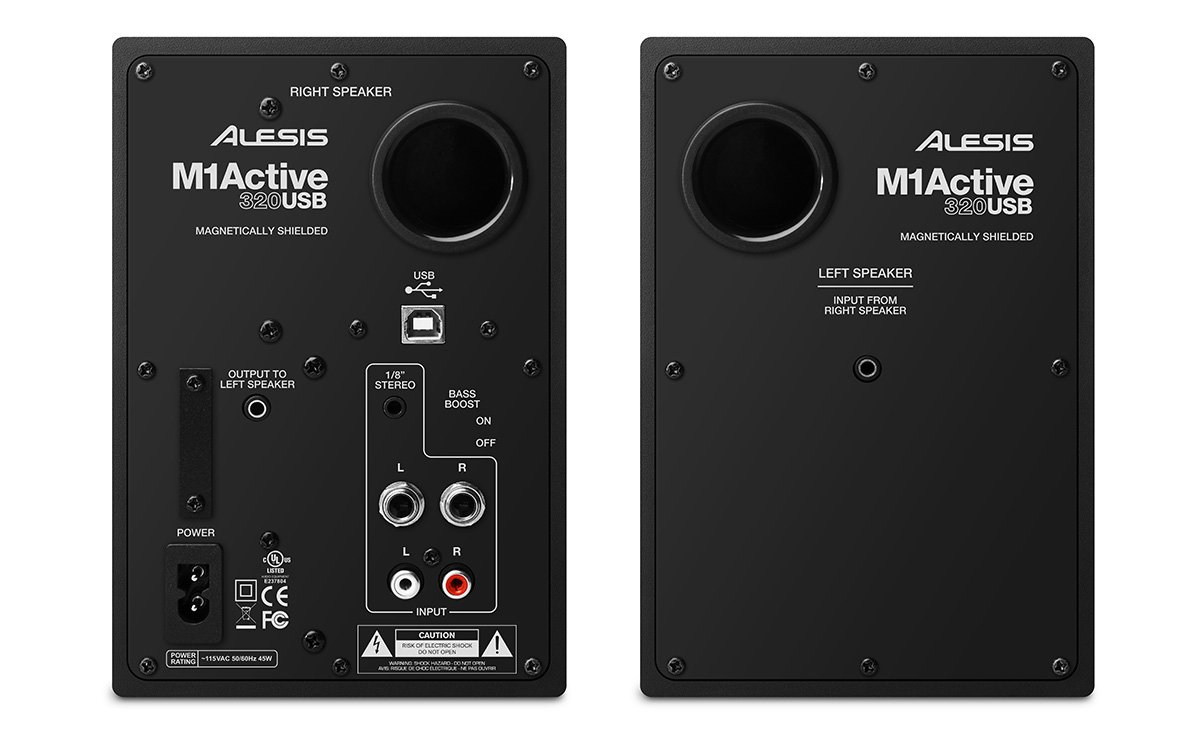 Активный студийный монитор Alesis M1 Active 320 USB 2шт