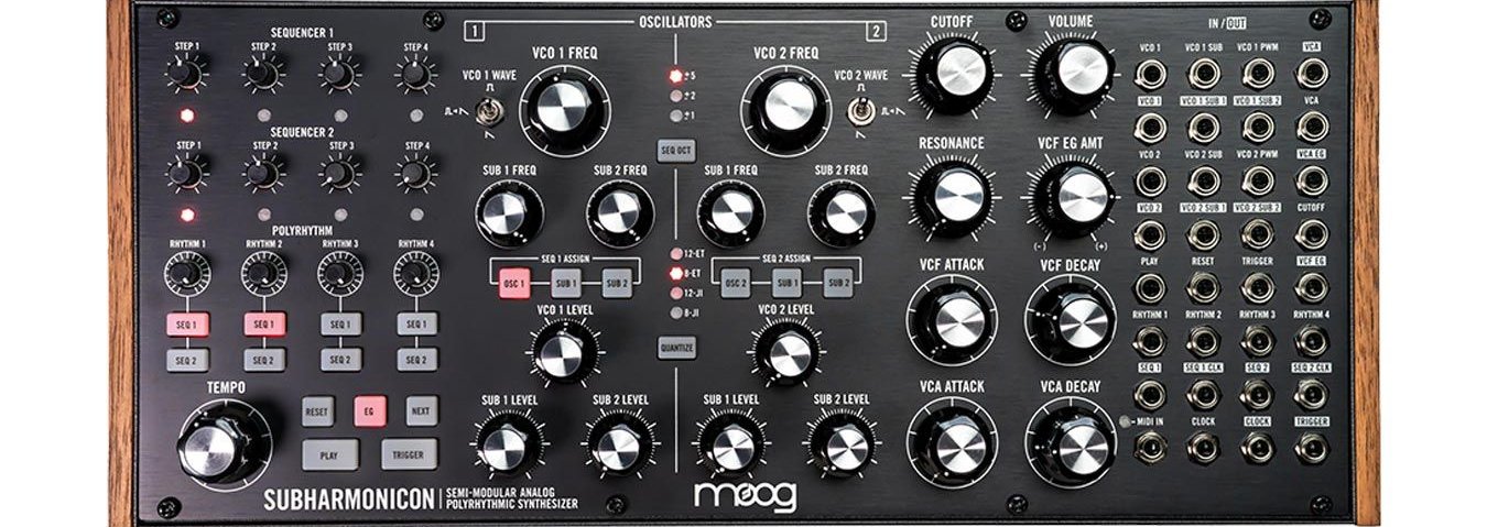 Аналоговый синтезатор Moog Subharmonicon