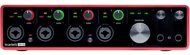 Focusrite Scarlett 18i8 3rd gen