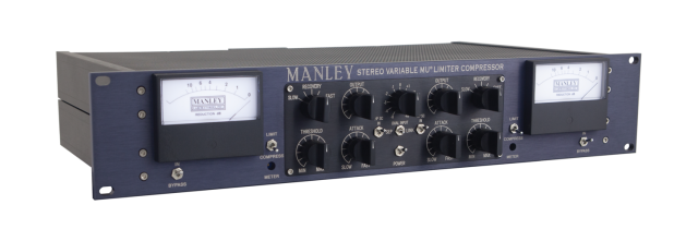 Manley Stereo Variable Mu Mastering Version With MS Mod Option