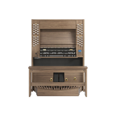 Viscount Organs DOMUS P45 Dark Oak Lam. with TP8LW