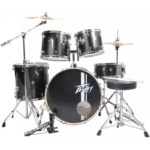 PEAVEY PV 5PC Drum Set Black