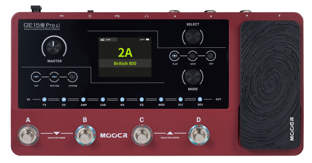 Mooer GE150 Pro Li - фото1