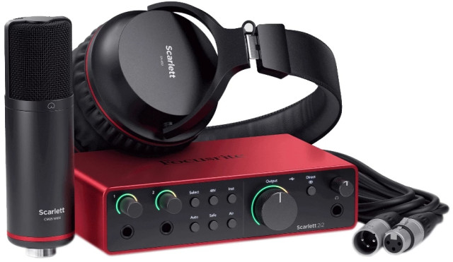 Focusrite Scarlett 2i2 Studio 4th gen - фото1 Focusrite Scarlett 2i2 Studio 4th gen - фото1