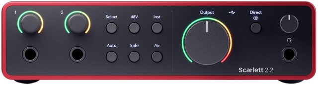 Focusrite Scarlett 2i2 Studio 4th gen - фото2 Focusrite Scarlett 2i2 Studio 4th gen - фото2