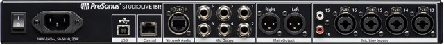 Presonus StudioLive 16R фото-3 Presonus StudioLive 16R фото-3