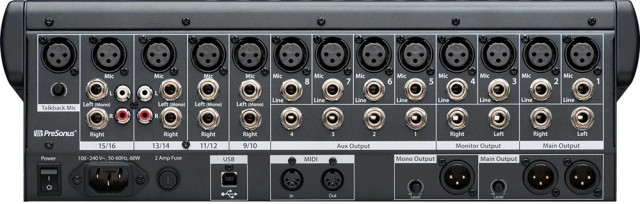 PreSonus Studiolive 16.0.2 USB фото-3 PreSonus Studiolive 16.0.2 USB фото-3