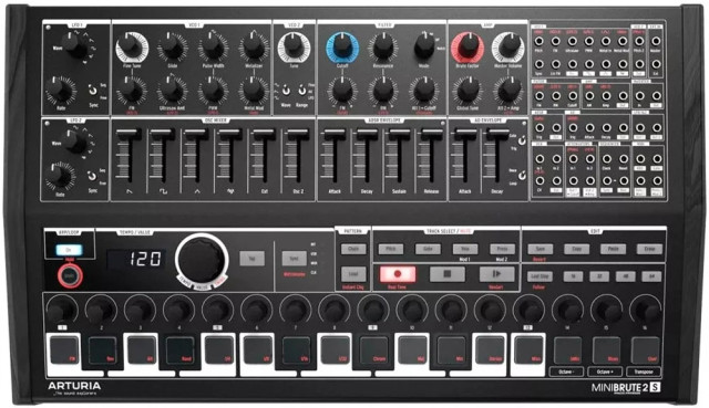 Arturia MiniBrute 2S Noir - фото1 Arturia MiniBrute 2S Noir - фото1