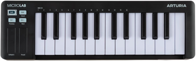 Arturia MicroLab mk3 Black - фото1 Arturia MicroLab mk3 Black - фото1