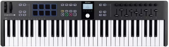 Arturia KeyLab Essential 61 MK3 Black - фото1 Arturia KeyLab Essential 61 MK3 Black - фото1