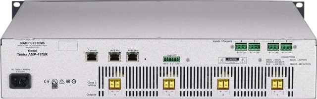Biamp Tesira AMP-4175R фото-2 Biamp Tesira AMP-4175R фото-2