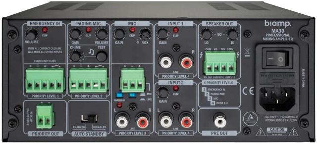 Biamp MA30 фото-2 Biamp MA30 фото-2