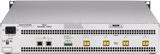 Biamp Tesira XEL1200.2 фото-2 Biamp Tesira XEL1200.2 фото-2