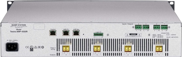 Biamp Tesira AMP-4350R фото-2 Biamp Tesira AMP-4350R фото-2