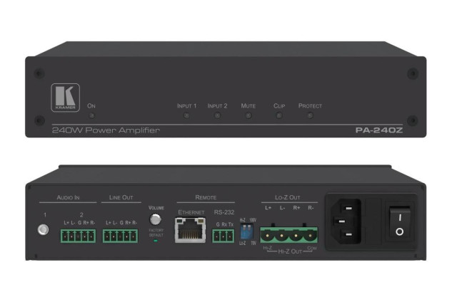 Kramer Electronics PA-240Z Kramer Electronics PA-240Z
