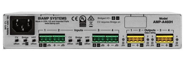 Biamp Tesira AMP-A460H фото-2