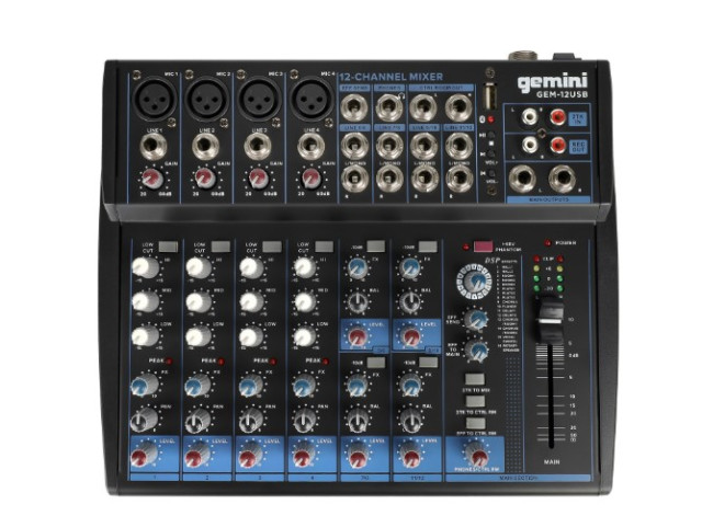 Gemini GEM-12USB фото-2 Gemini GEM-12USB фото-2