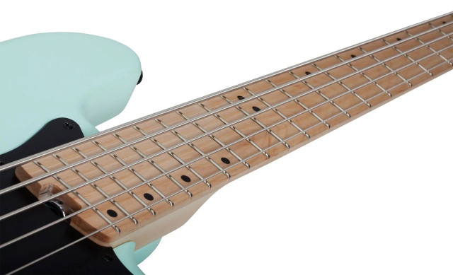 Schecter J-5 SEA FOAM GREEN w/MAPLE фото-7