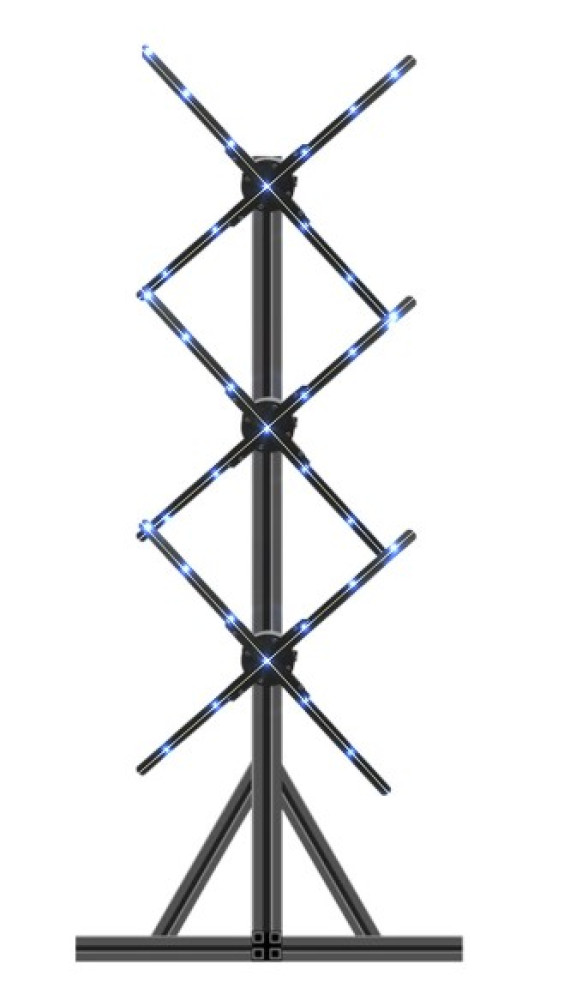 Комплект из трёх 3D голографических вентиляторов Orbix A60 - фото2