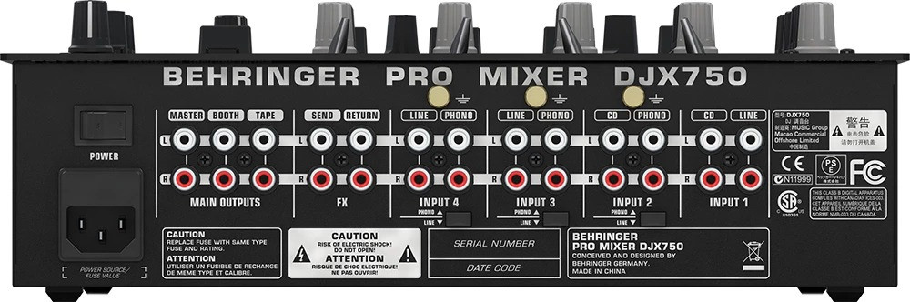 Behringer DJX750 фото-3