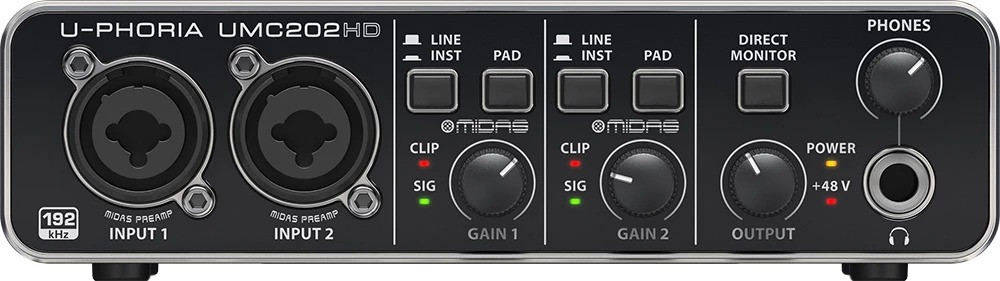 Behringer UMC202HD - фото1 Behringer UMC202HD - фото1