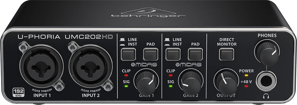 Behringer UMC202HD - фото2 Behringer UMC202HD - фото2