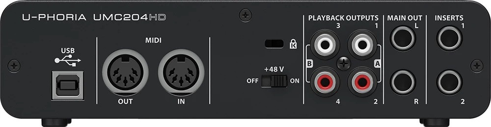 Behringer UMC204HD фото-4