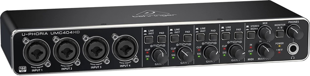Behringer UMC404HD - фото2 Behringer UMC404HD - фото2