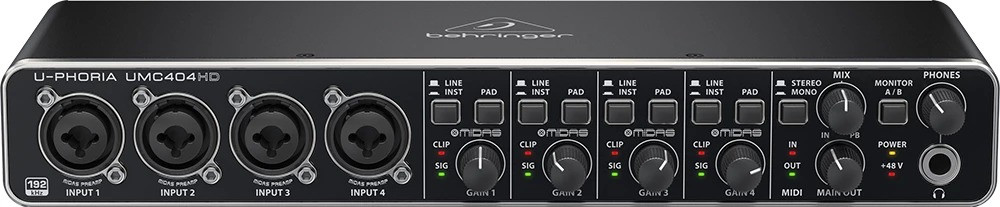 Behringer UMC404HD фото-4