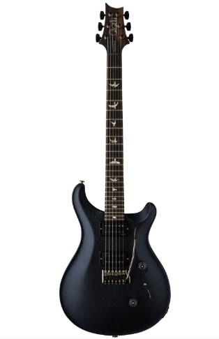 PRS Standard 24 Satin Pearl Black Made in USA with Case - фото1