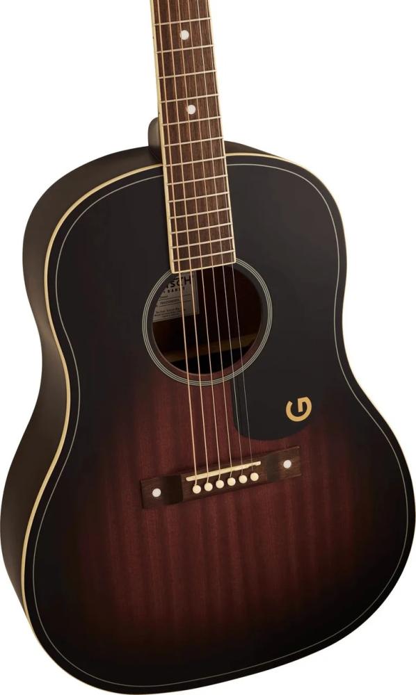 Gretsch Jim Dandy Dreadnought Deep Cherry Burst фото-3