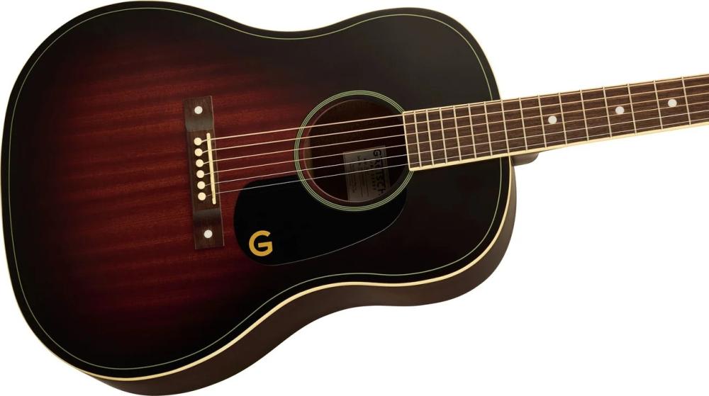 Gretsch Jim Dandy Dreadnought Deep Cherry Burst фото-4