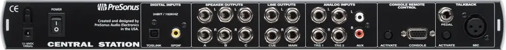 PreSonus Central Station PLUS фото-3