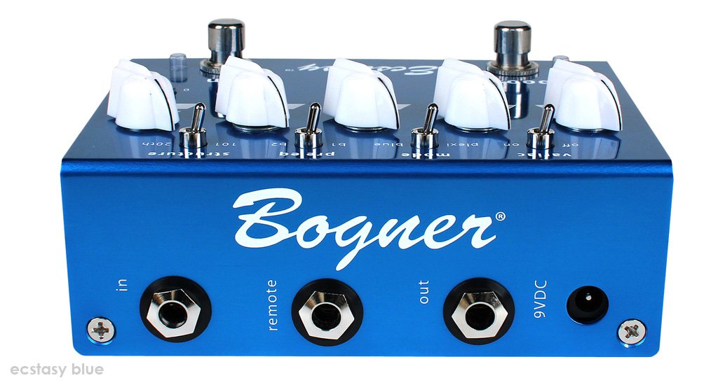 Педаль эффектов Bogner Ecstasy blue Pedal фото-3