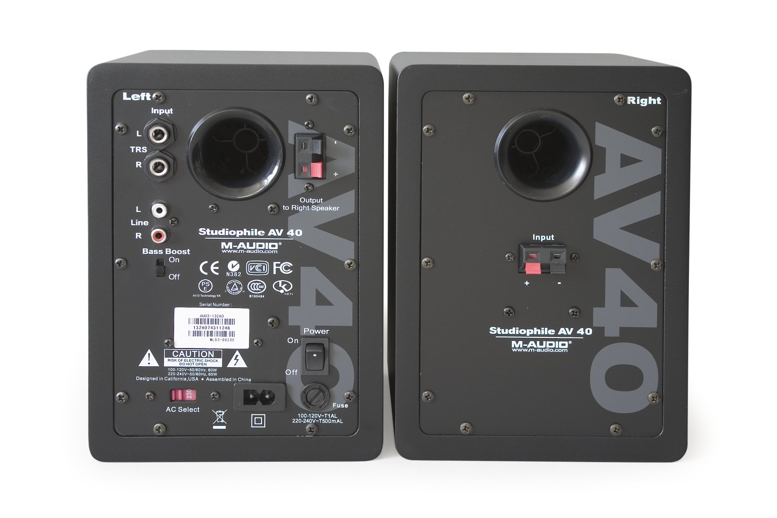 Активный студийный монитор M-Audio AV40