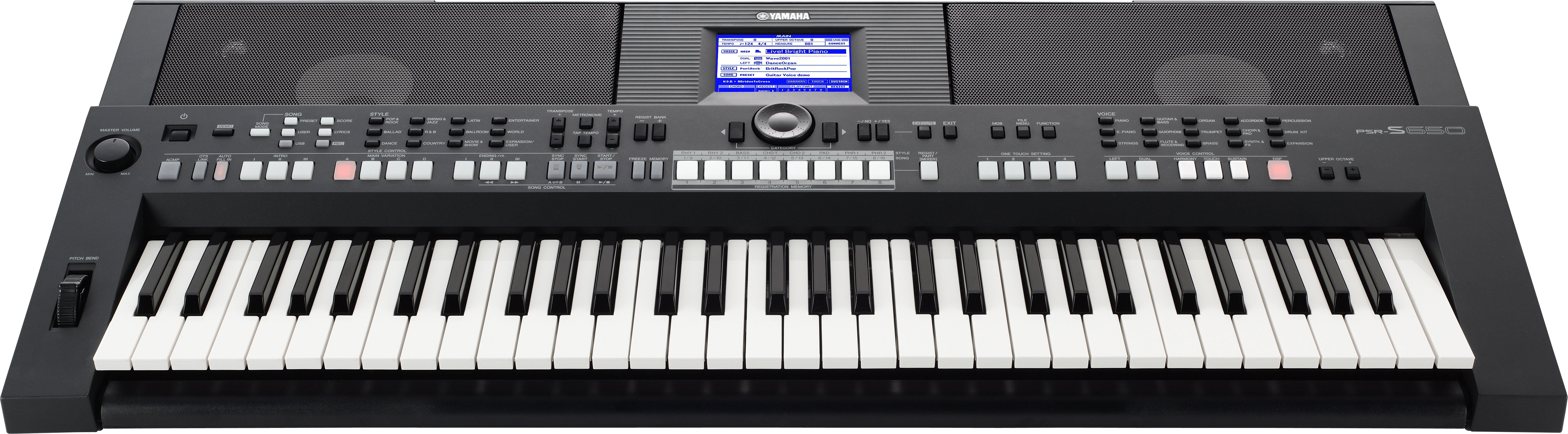 Интерактивный синтезатор Yamaha PSR-S650