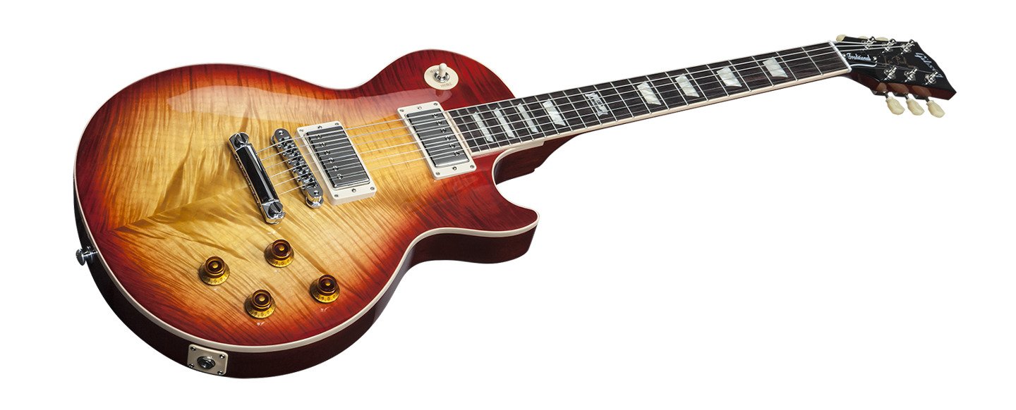 Электрогитара Gibson Les Paul Traditional 120 Flame top A Plus Cherry Sunburst