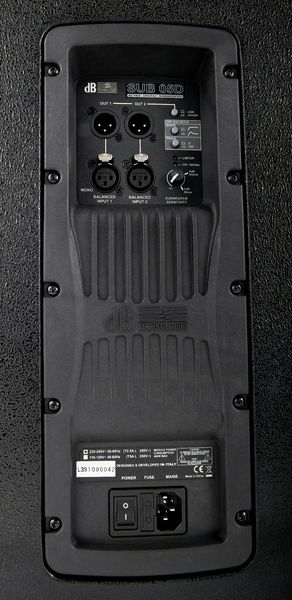 Акустическая система dB Technologies SUB 05 D фото-3 Акустическая система dB Technologies SUB 05 D фото-3