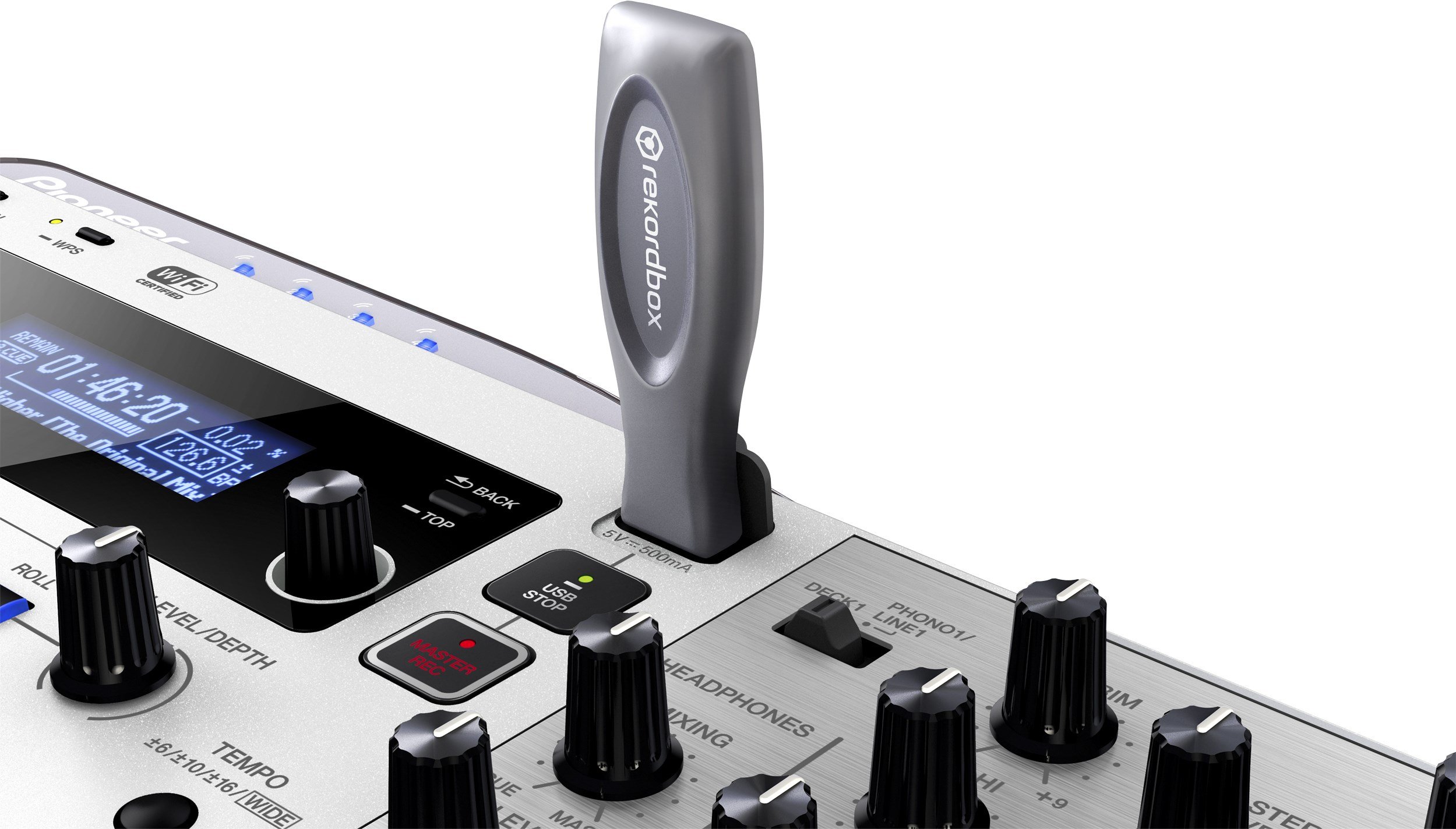 DJ контроллер Pioneer XDJ-AERO-W фото-3