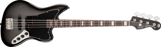   Squier Troy Sanders Jaguar Bass, Rosewood Fingerboard, Silverburst