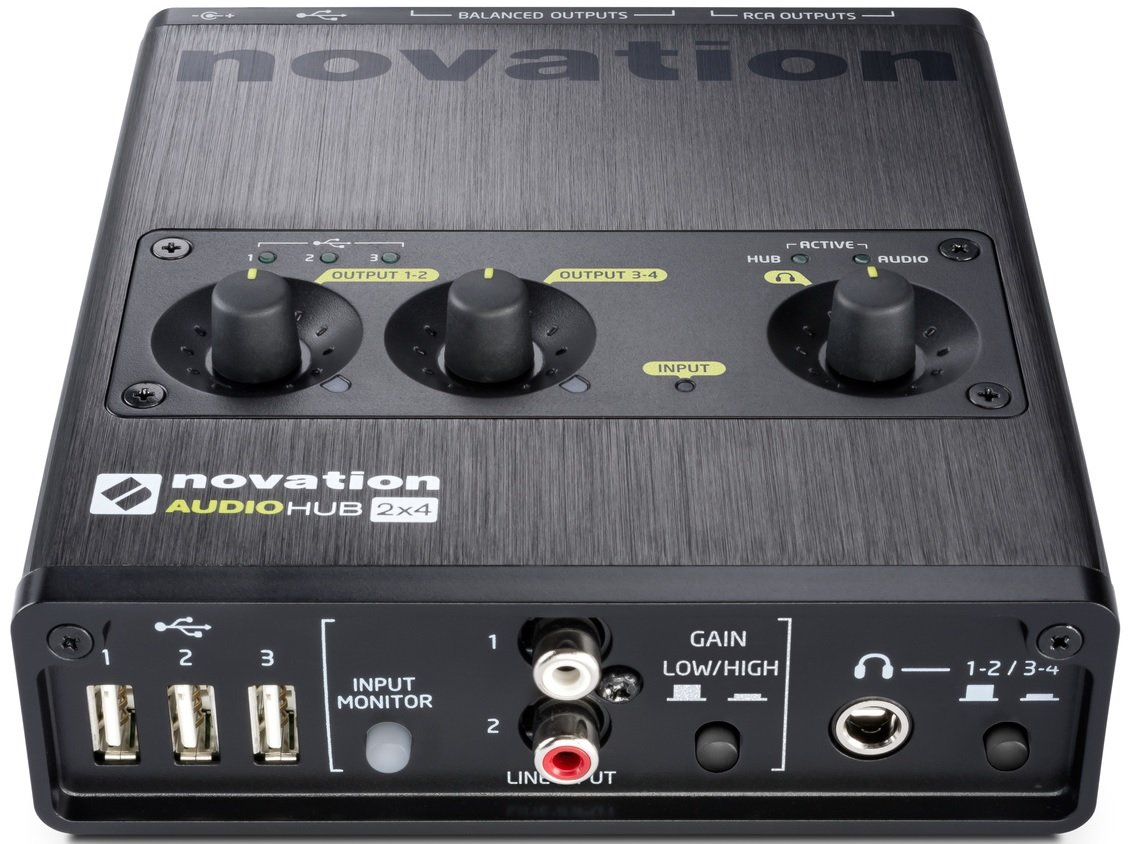 Novation Audiohub 2x4 USB-интерфейс
