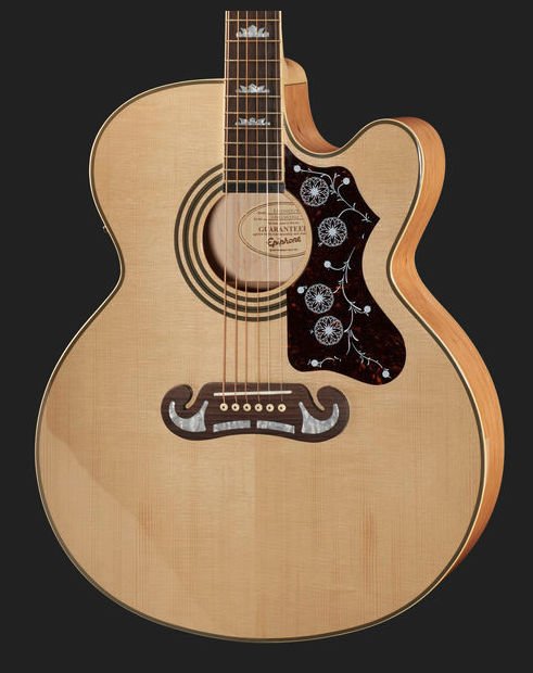 Акустическая гитара Epiphone EJ-200CE NT