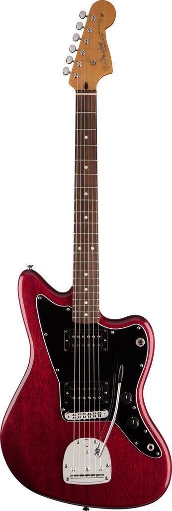 Электрогитара Fender Modern Player Jazzmaster HH Rosewood Fingerboard Crimson Red Transparent